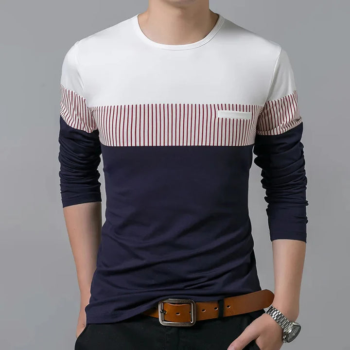 Roanan | T-shirt manches longues stylé pour hommes