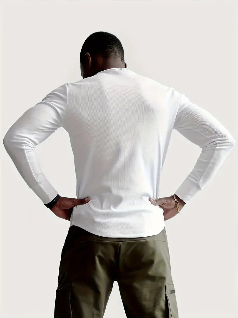 Luliam | Élégant Henley Sport pour Homme