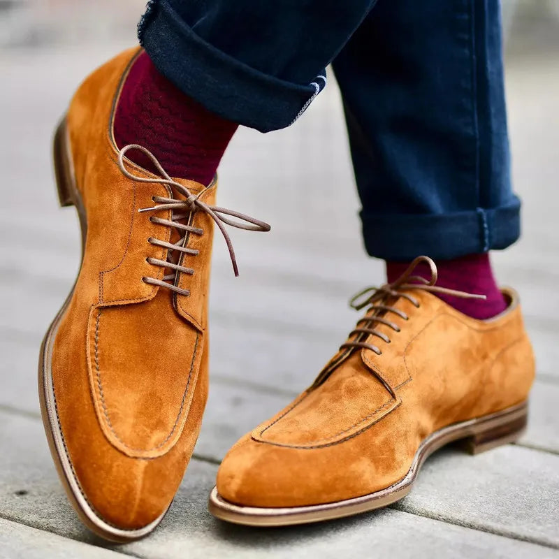 Roonnax | Chaussures Habillées à Lacets Style Britannique Pour Hommes