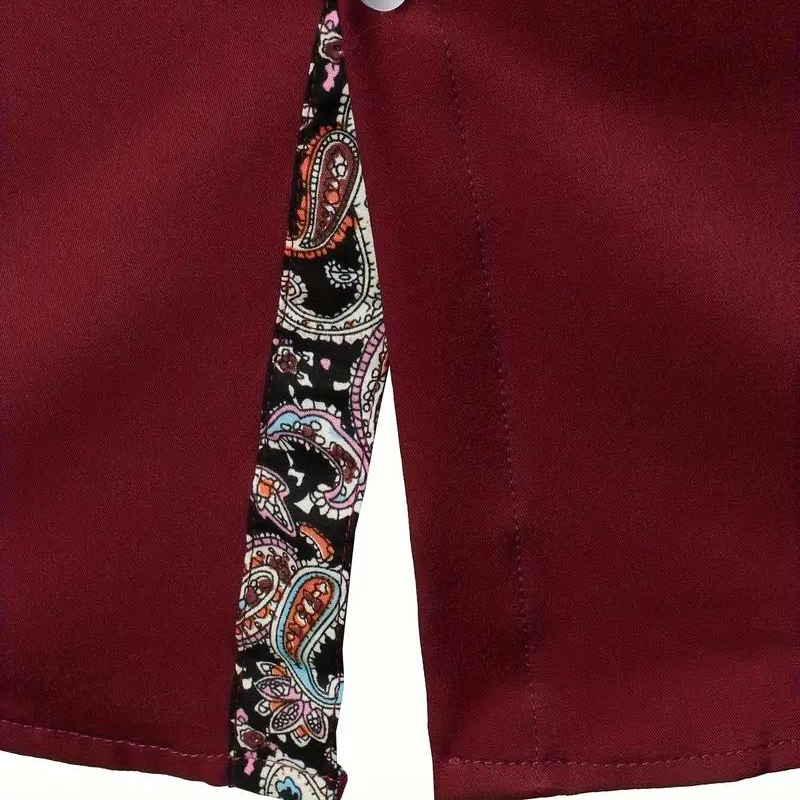 Oayner | Chemise Longue Élégante pour Hommes