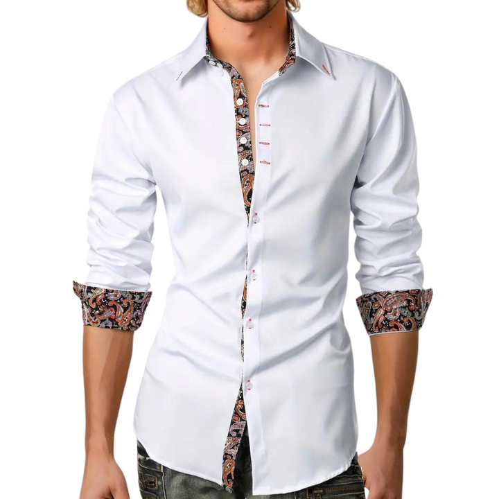 Oayner | Chemise Longue Élégante pour Hommes