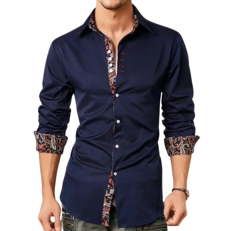 Oayner | Chemise Longue Élégante pour Hommes