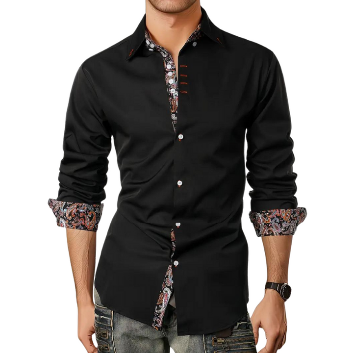 Oayner | Chemise Longue Élégante pour Hommes