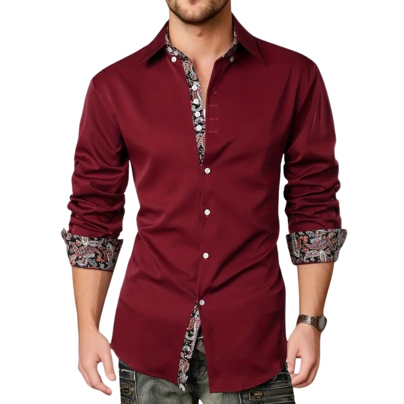 Oayner | Chemise Longue Élégante pour Hommes