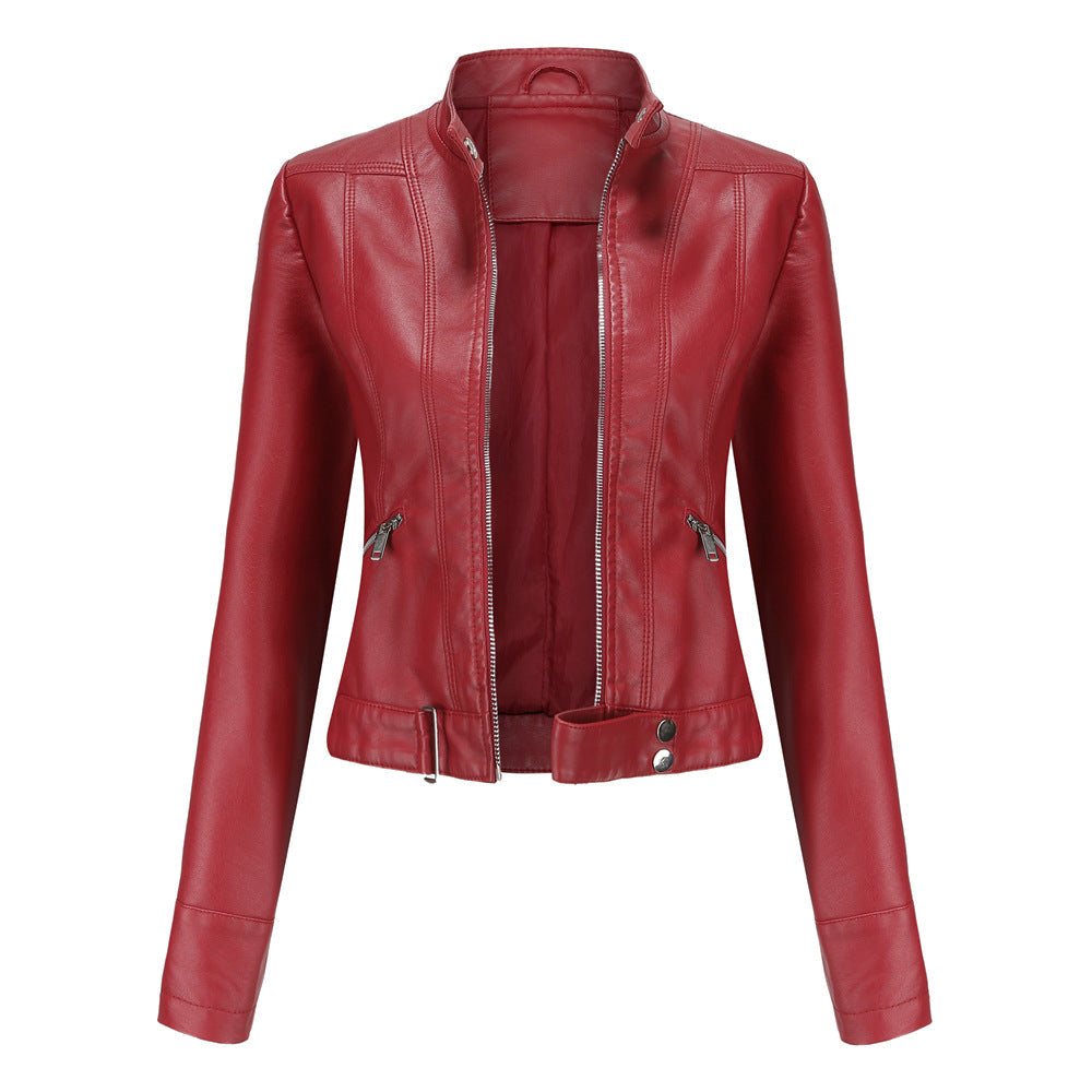 Raosia | Veste en cuir chic pour femmes