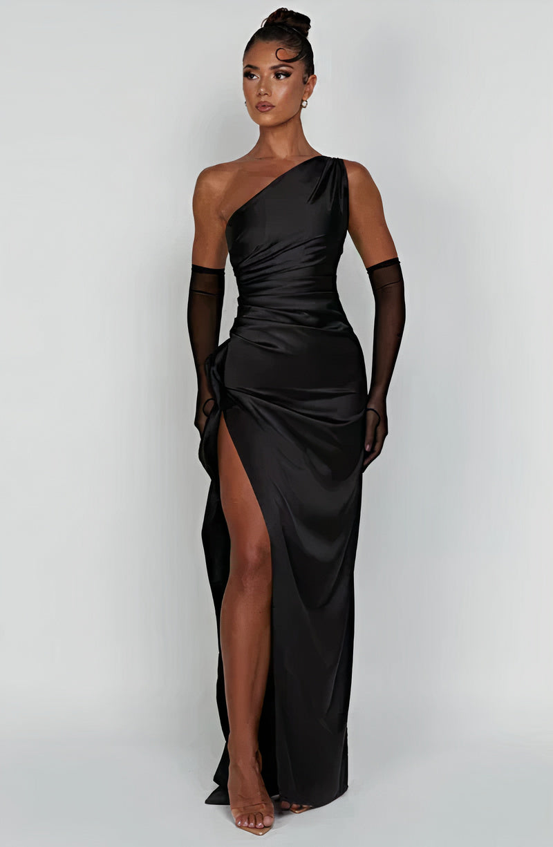 Rilinera | Robe de cocktail une épaule