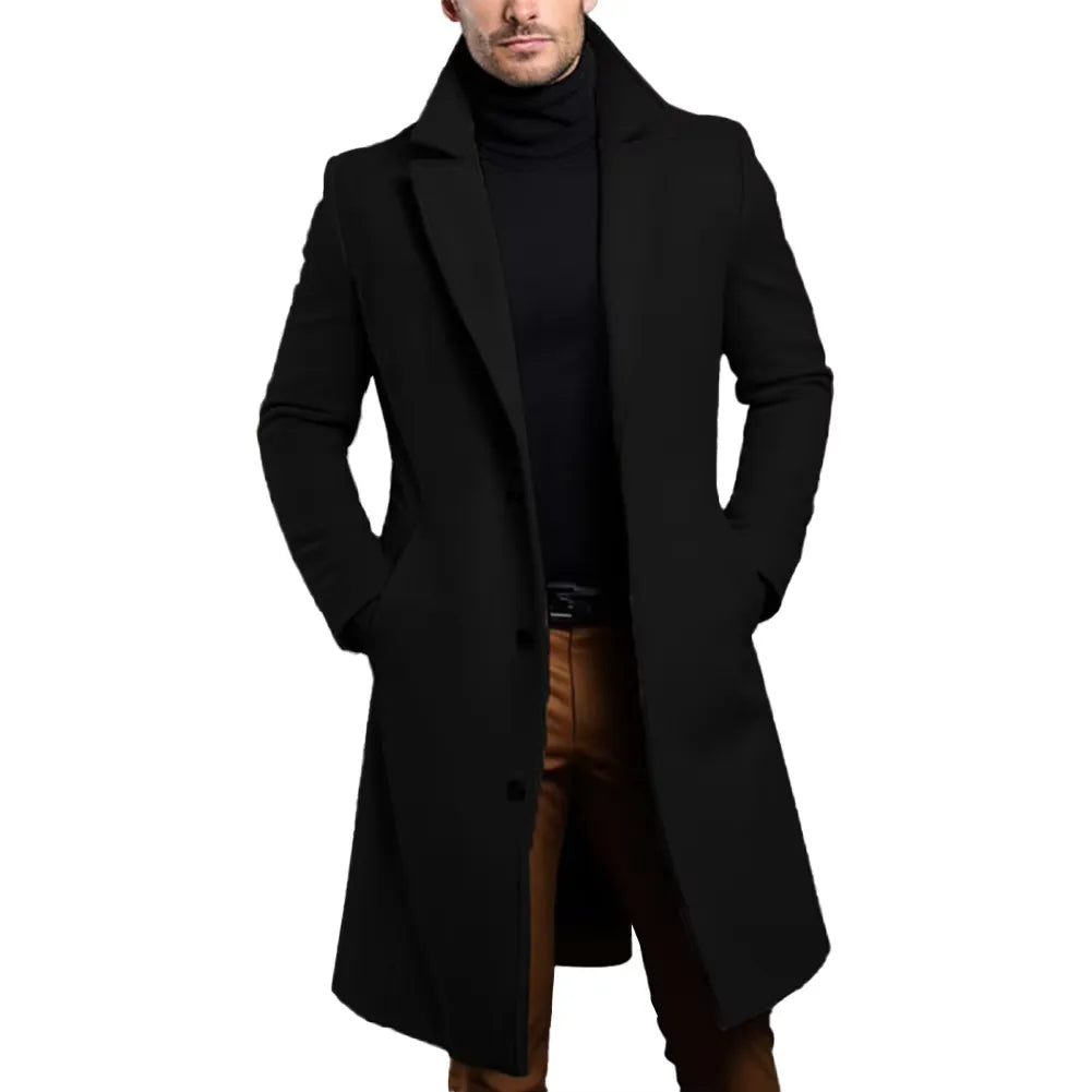 Naarrar | Manteau trench luxueux pour hommes