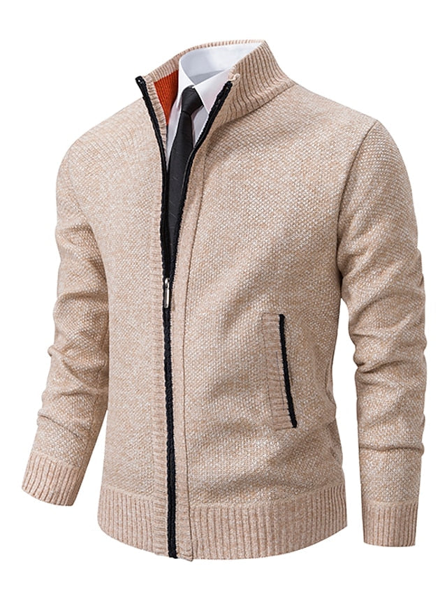 Lianar Long Fermeture Éclair Cardigan – Tyler