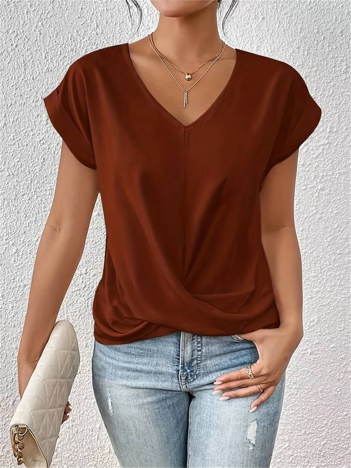 Rooraena Manche Courte Original T-shirt – Claudette