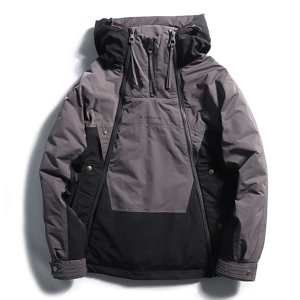 Leiran | Hiver design fonctionnel à double zip