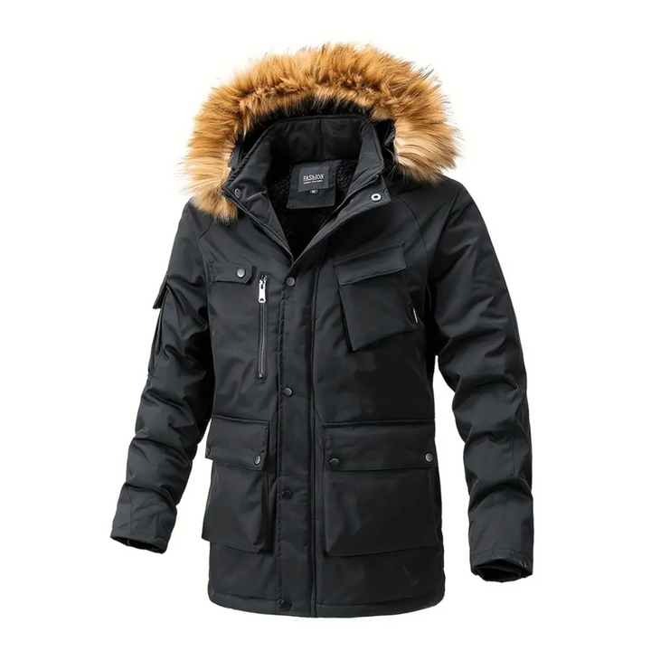 Aarrax | Manteau d'hiver Homme Noir