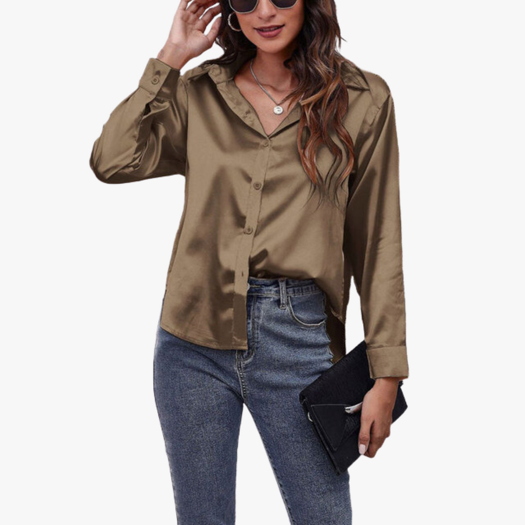 Raaynema | Chemise en soie à manches longues