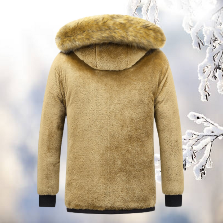 Lueller | Parka coupe-vent avec capuche en fourrure
