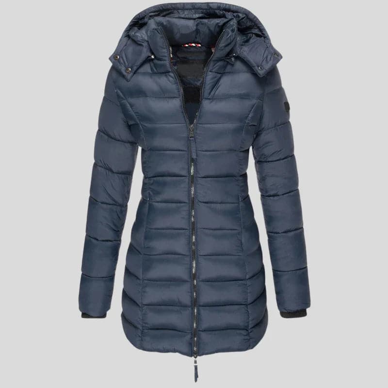 Eliaxa | Veste matelassée chaude avec capuche pour femmes