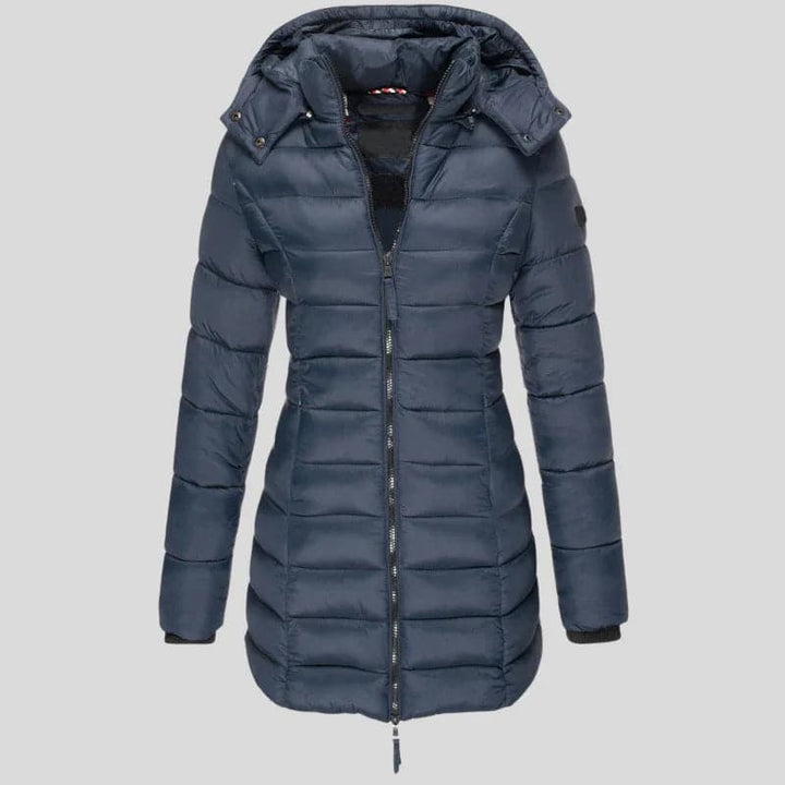 Eliaxa | Veste matelassée chaude avec capuche pour femmes