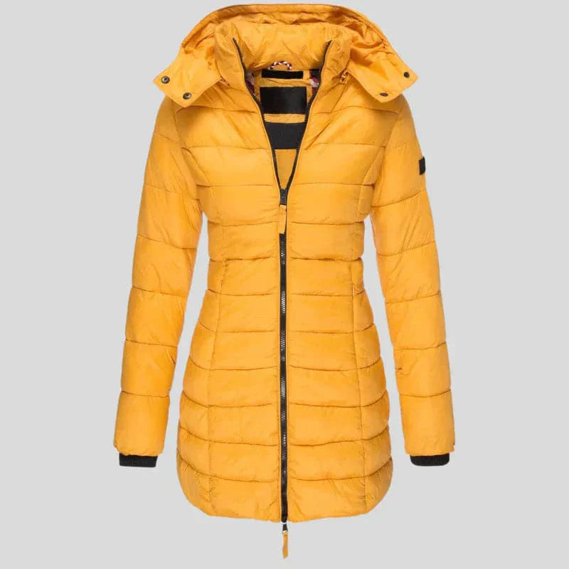 Eliaxa | Veste matelassée chaude avec capuche pour femmes