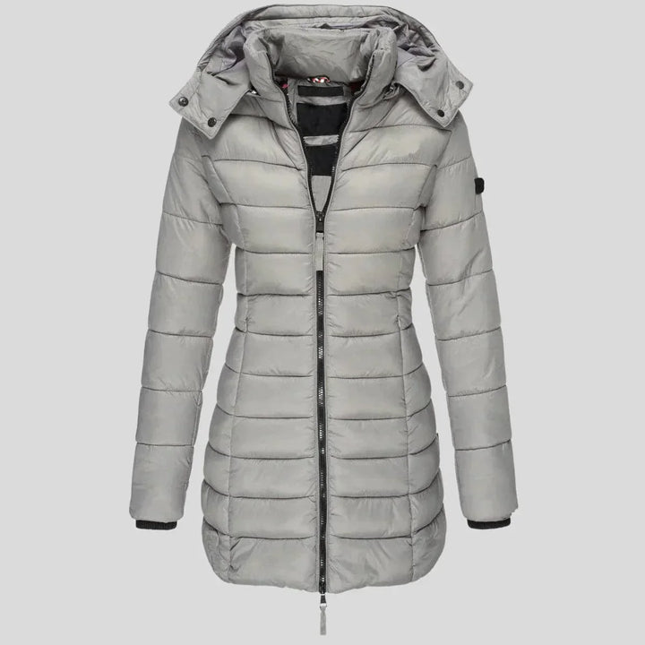 Eliaxa | Veste matelassée chaude avec capuche pour femmes