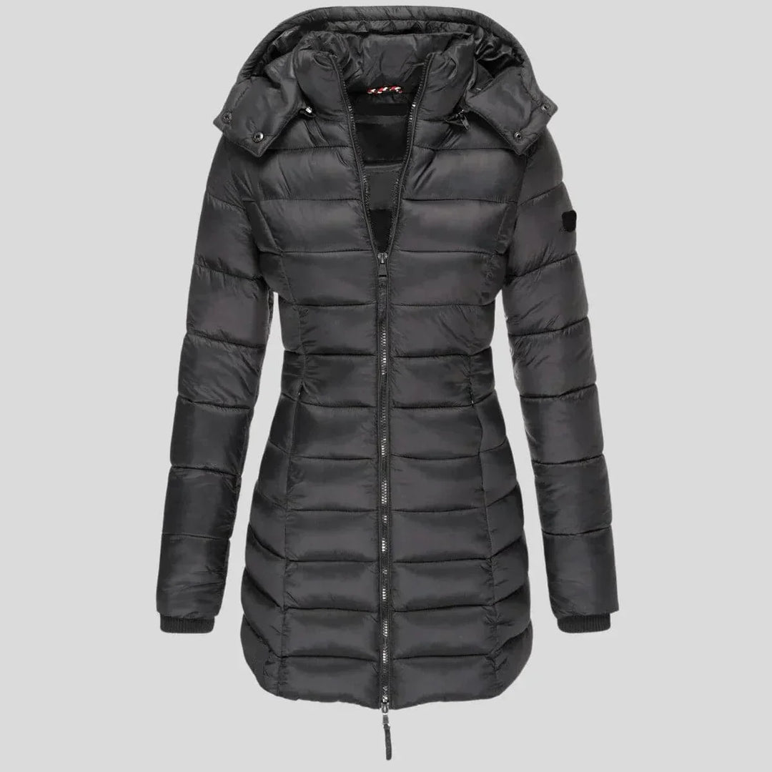 Eliaxa | Veste matelassée chaude avec capuche pour femmes