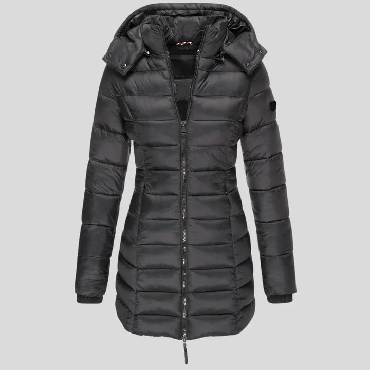 Eliaxa | Veste matelassée chaude avec capuche pour femmes
