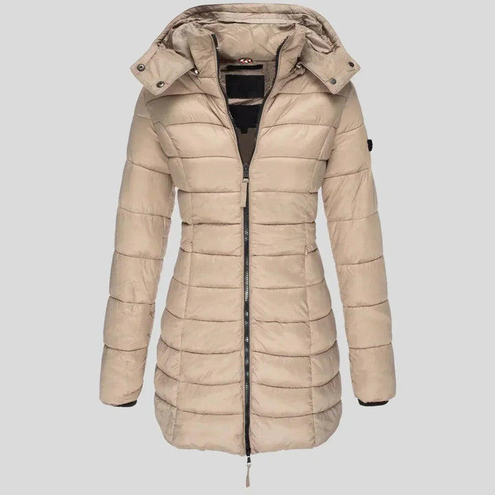Eliaxa | Veste matelassée chaude avec capuche pour femmes