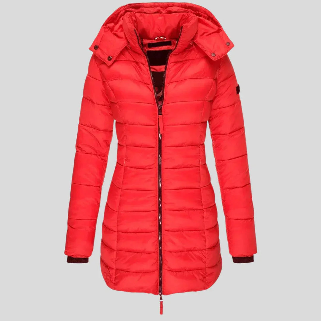 Eliaxa | Veste matelassée chaude avec capuche pour femmes