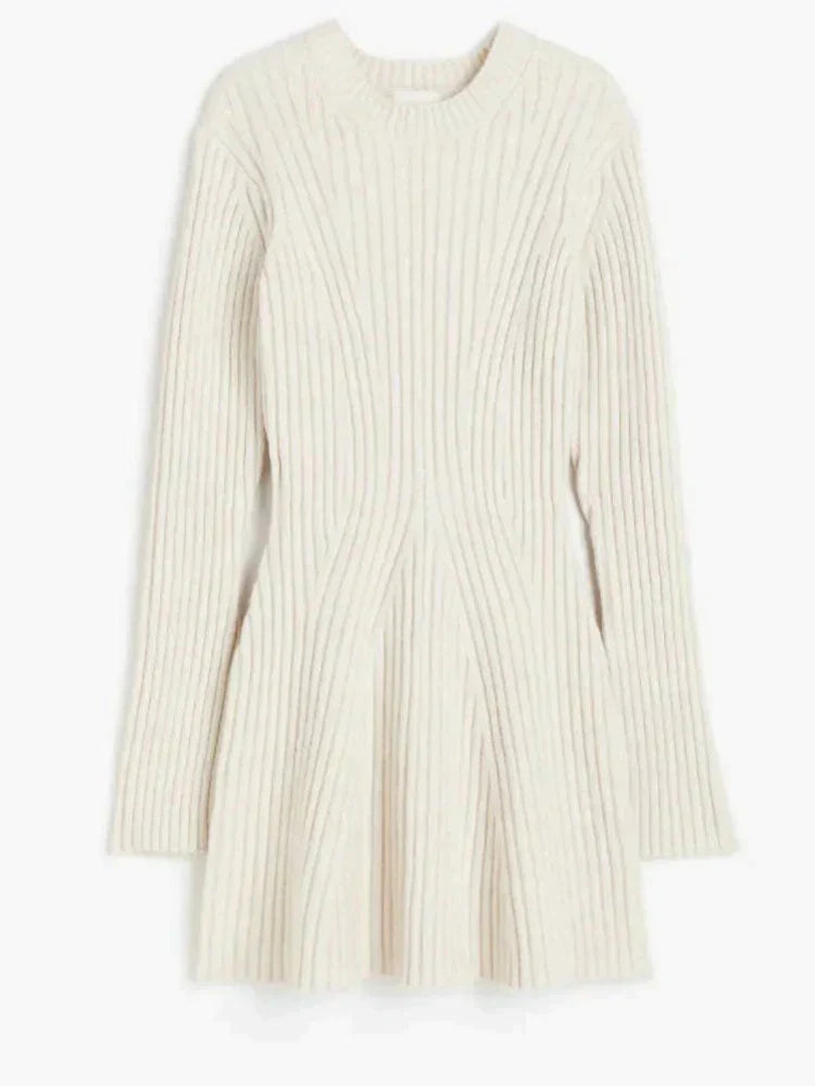 Rieva | Robe Tricotée Élégante pour Femmes