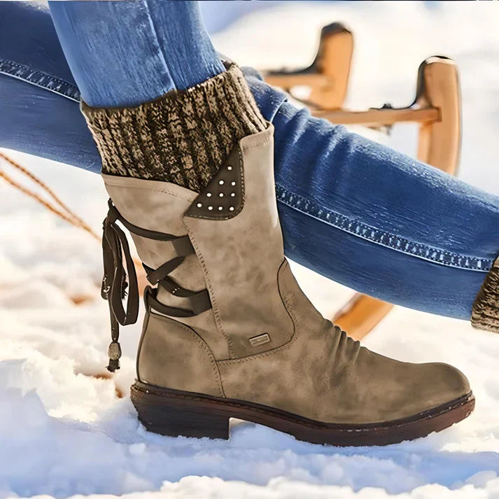 Maunara | Bottines Cuir Élégantes pour Femmes