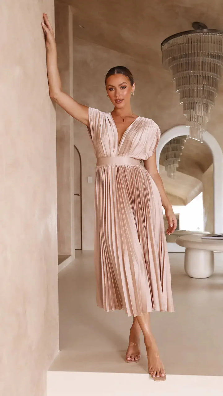 Roetta | Robe Maxi Élégance Intemporelle pour Femmes