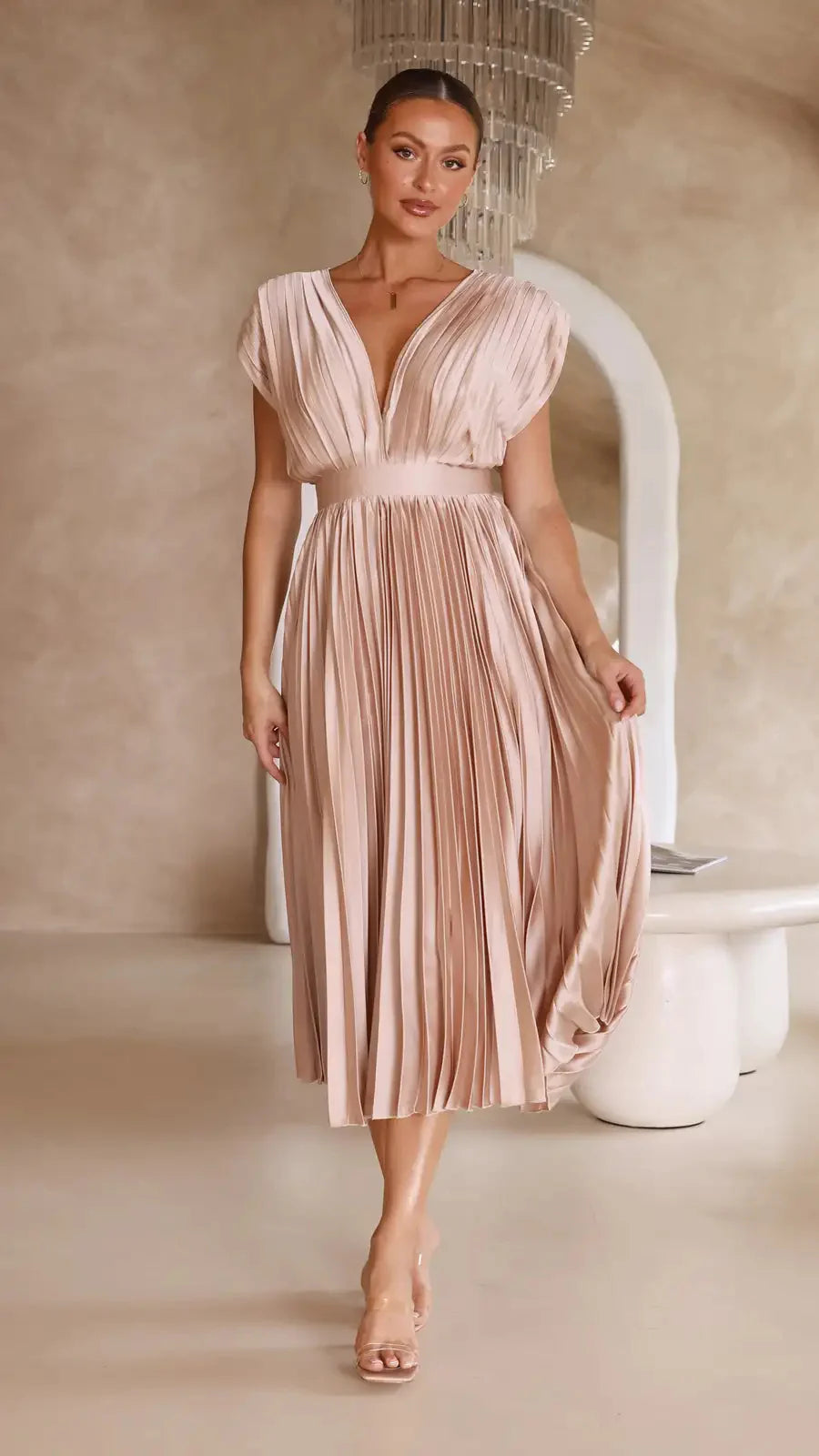 Roetta | Robe Maxi Élégance Intemporelle pour Femmes