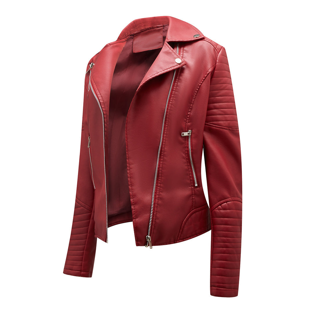 Raaraxa | Veste en cuir élégante pour femmes