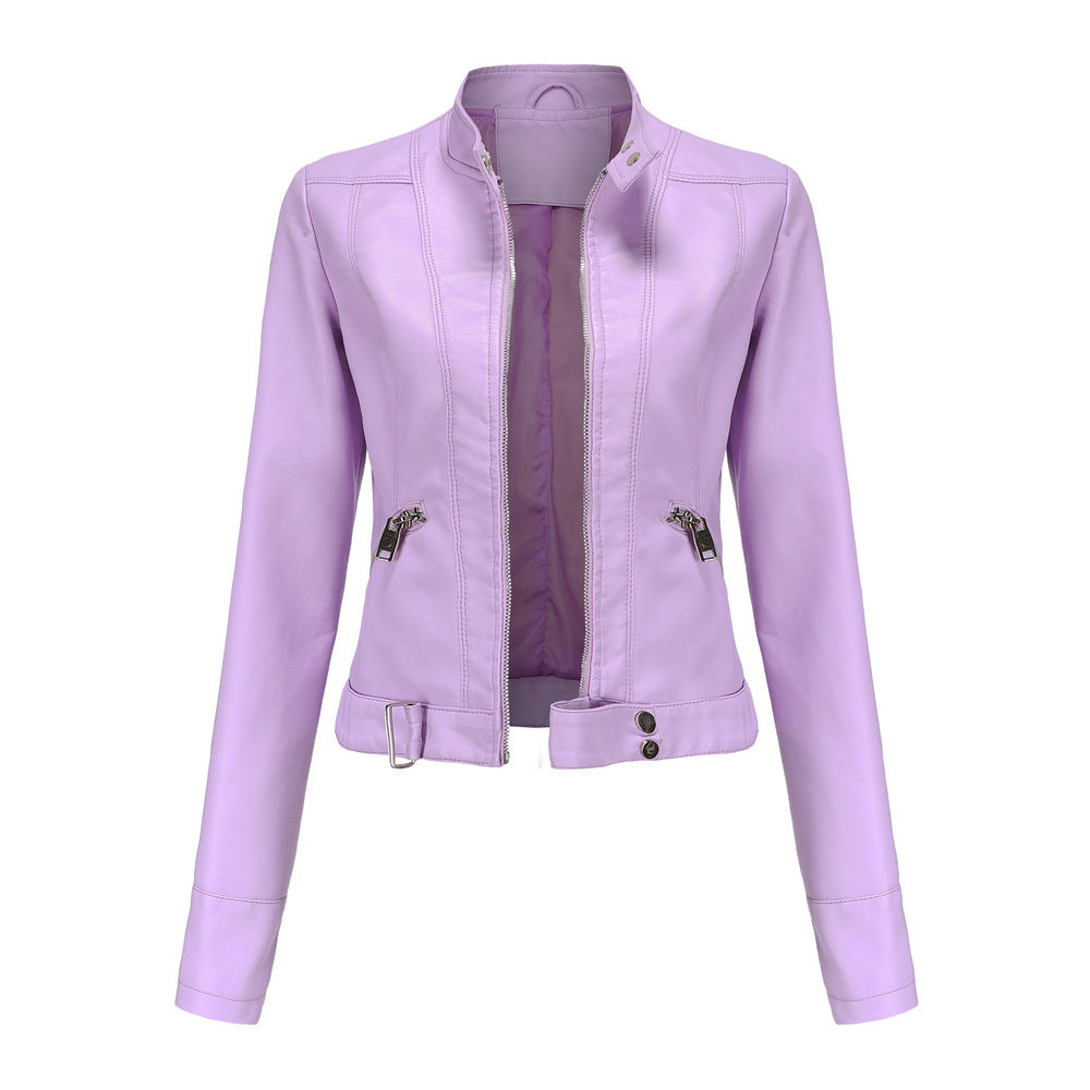 Raosia | Veste en cuir chic pour femmes