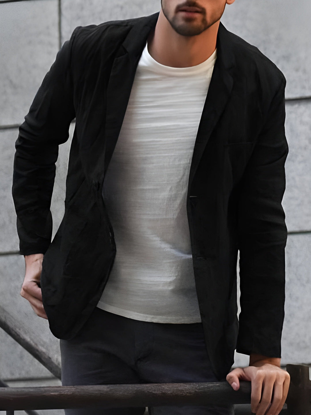 Noonnar | Veste Tailleur Décontractée pour Hommes