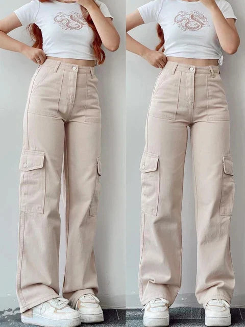 Niellexa | Pantalon cargo urbain classique pour femmes