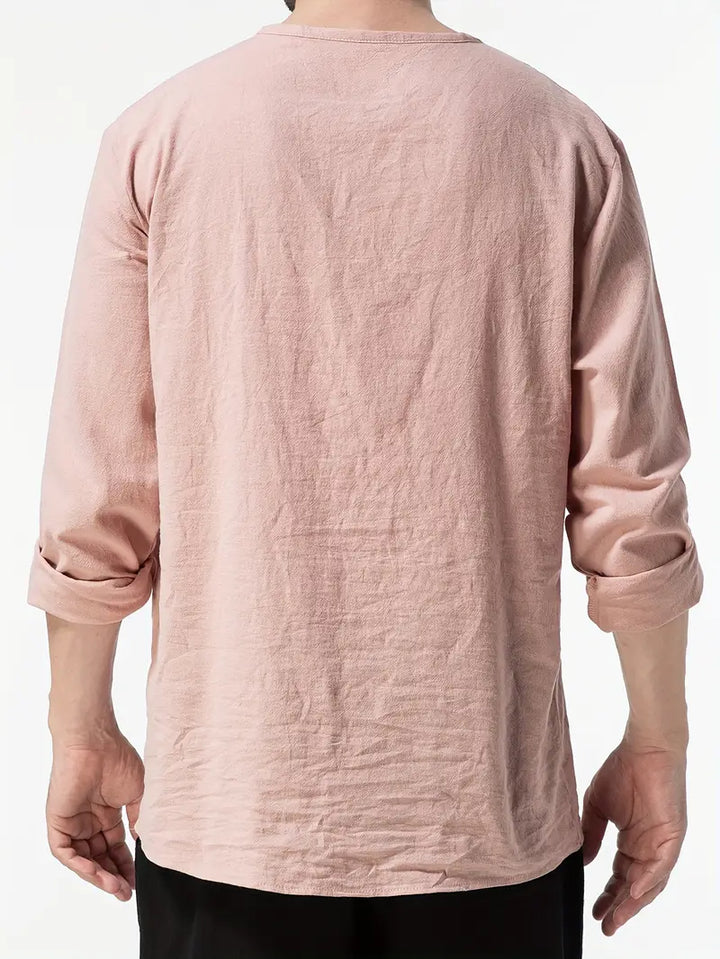 Moirar | Élégant Henley Décontracté pour Hommes