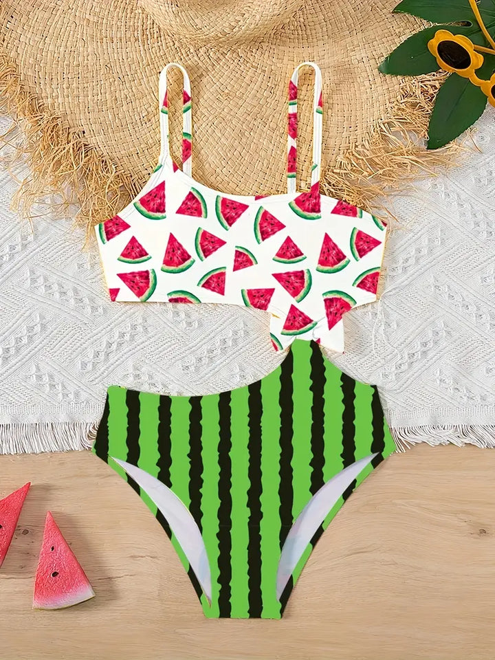 Moirama | Bikini une-pièce fleuri adorable pour femmes