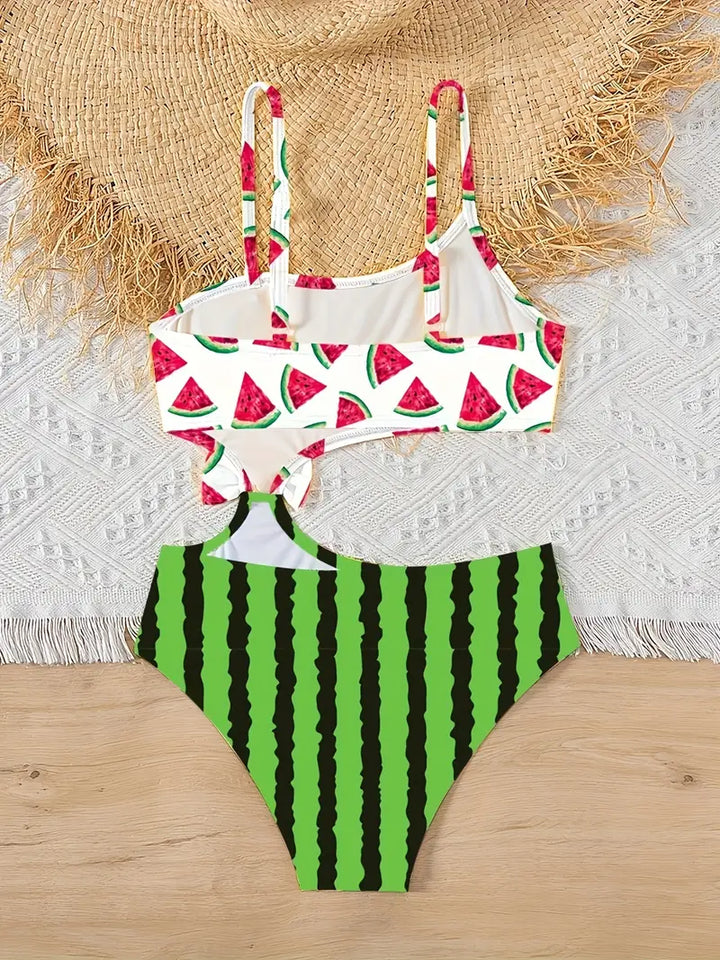 Moirama | Bikini une-pièce fleuri adorable pour femmes