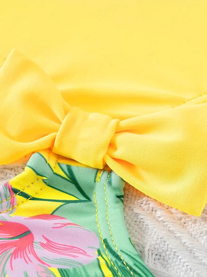Moirama | Bikini une-pièce fleuri adorable pour femmes