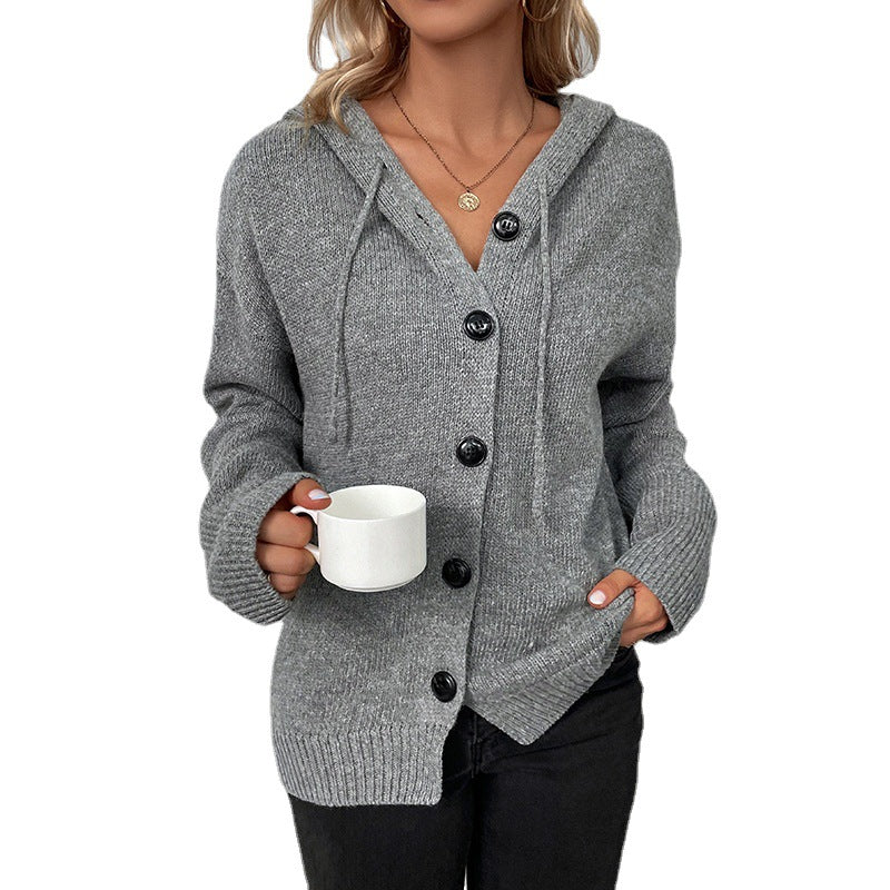 Veliala | Veste en Tricot Doux à Capuche pour Femmes