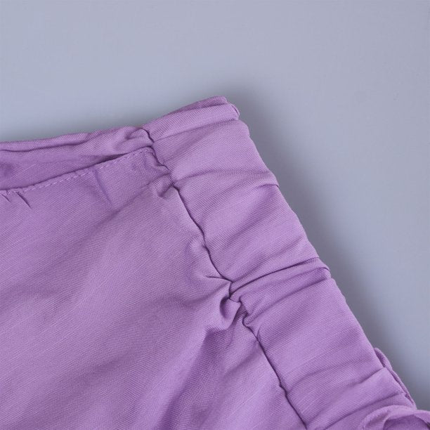 Luunama | Ensemble deux pièces composé d'un haut ample et d'un mini-short taille haute