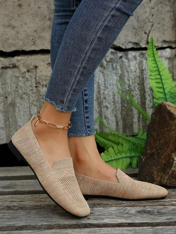 Muria | Chaussures plates basses d'été à bout rond pour femmes
