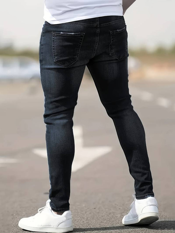 Rionnal | Jean slim stretch confortable pour hommes