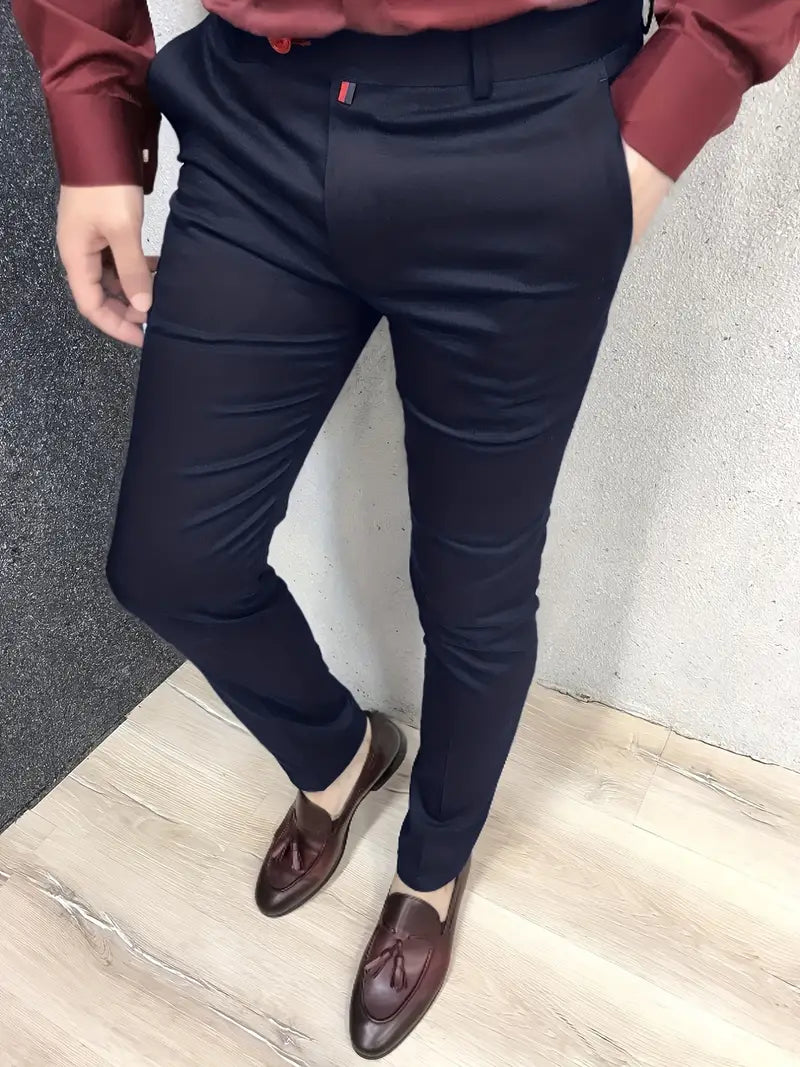 Ooraes | Pantalon de costume cintré décontracté pour hommes