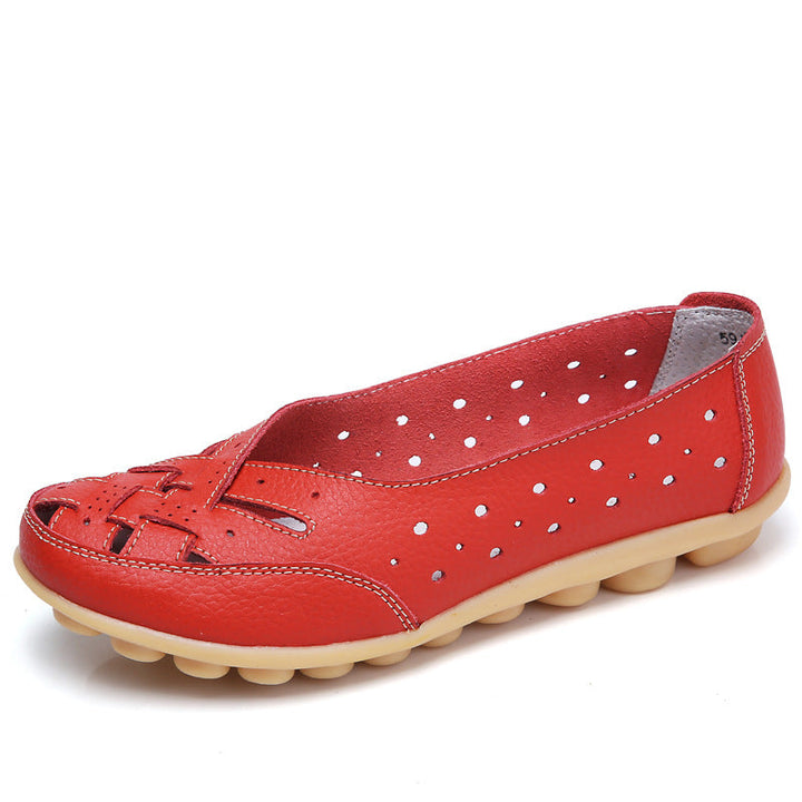 Naellera | Ballerines en cuir confortables