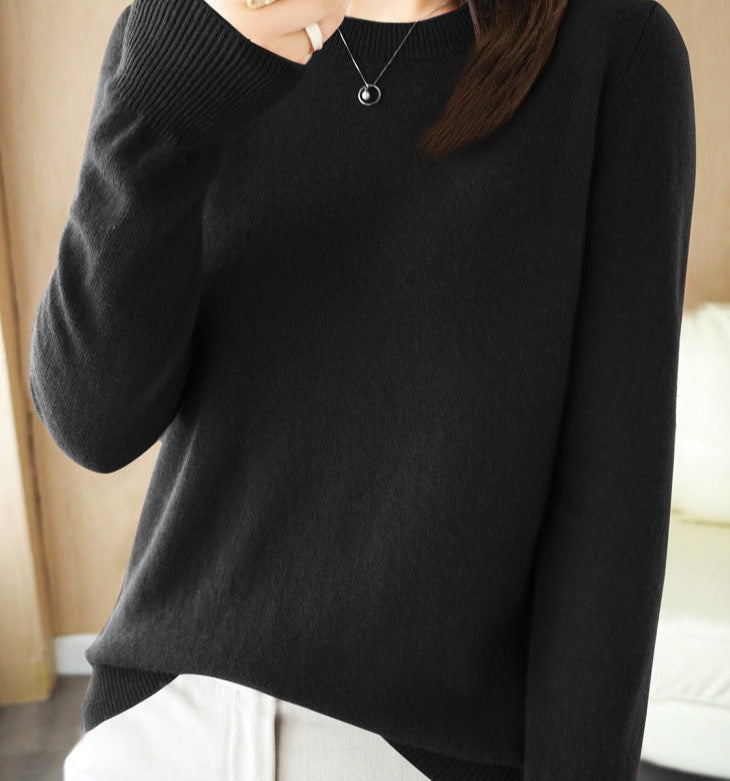 Nooraena | Pull Merinos Élégant pour Femmes