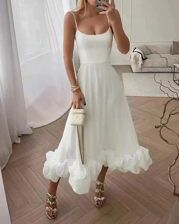 Luenana | Robe de fête mi-longue
