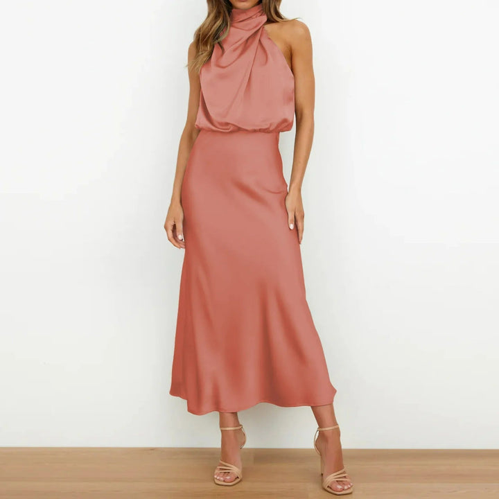 Noevala | Robe de fête en satinv