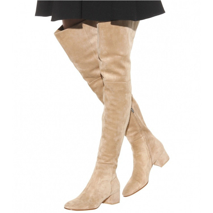 Mounara | Bottes élégantes au-dessus du genou pour femmes