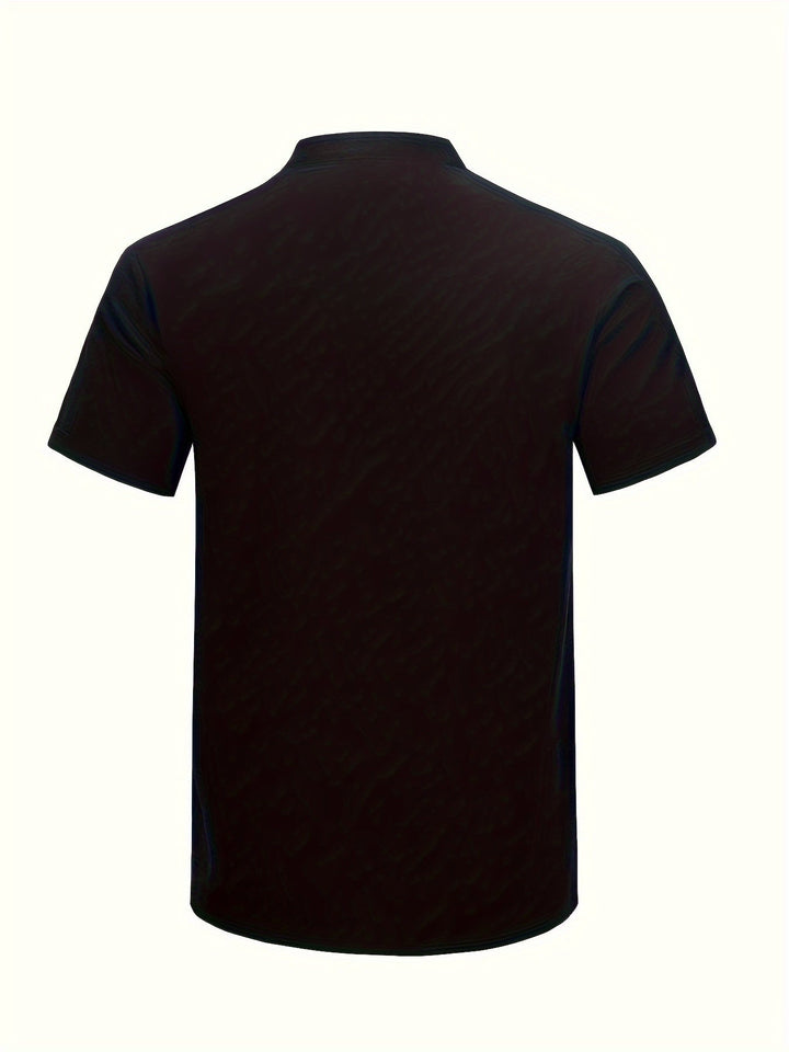 Virias | Chemise Col Montant Homme