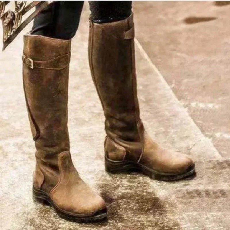 Nieva | Bottines Élégantes en Cuir pour Femmes