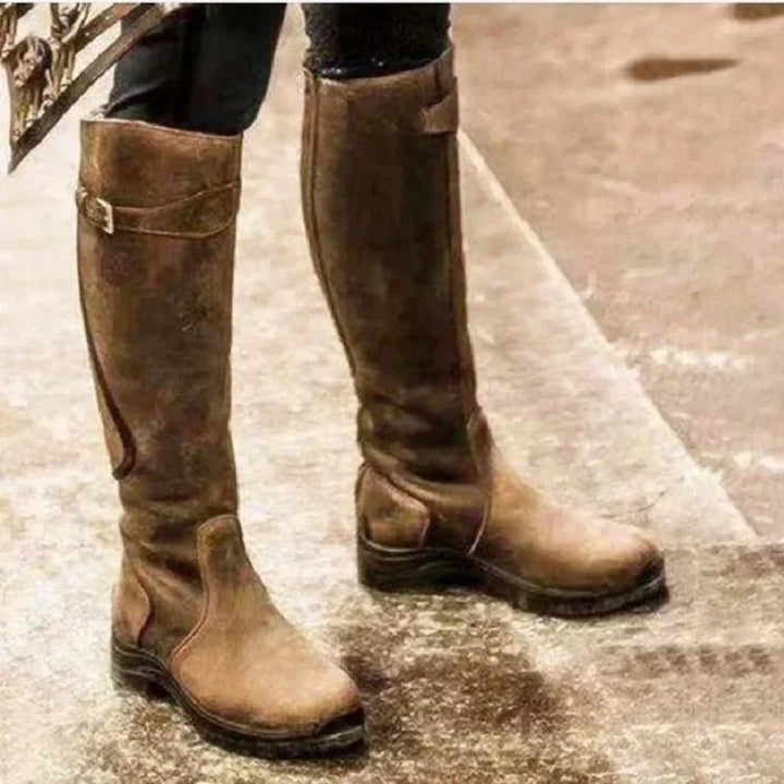 Nieva | Bottines Élégantes en Cuir pour Femmes